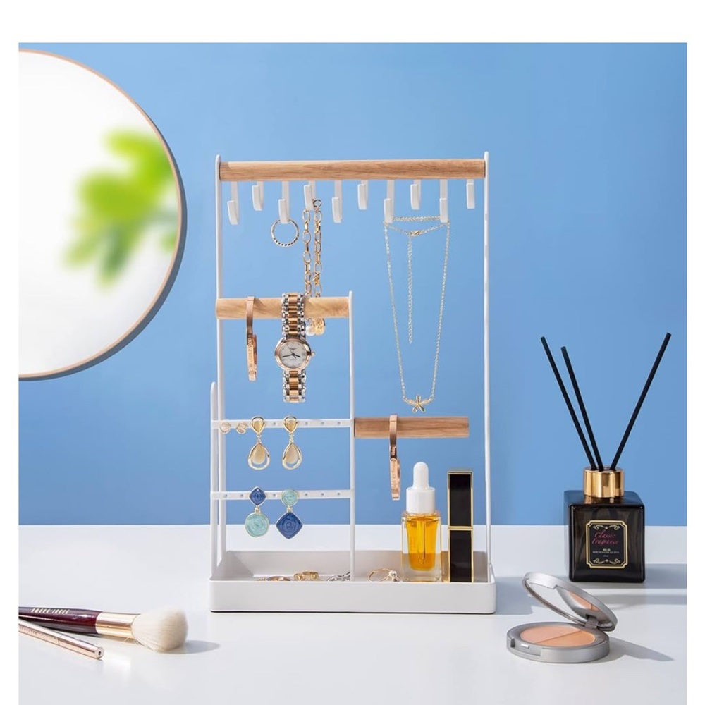 Jewelry Stand / Organizer / Necklace Stand / Earring Holder - Picture 2 of 5